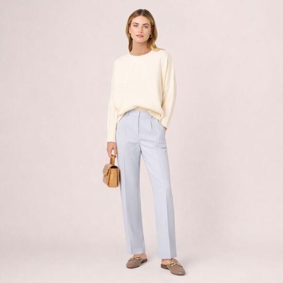 Adrianna Papell Pants - Adrianna Papell Ice Blue Straight Leg Pants | EUC | Size 4